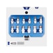 1/2 inch hexagon socket bit socket set, 12 pieces, 5 - 22 mm - Socket wrench (set) - 2