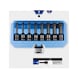 1/2 inch power bit socket set, XZN, 8-piece, M5 - M18 - 1/2 inch power bit socket - 2