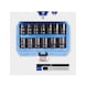 1/2 inch power socket set, hexagonal, 13 pieces, short - 1/2 inch power bit socket - 2