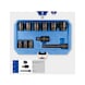 KS TOOLS 1/2 inch power socket set, hexagonal, 11 pieces, short - 1/2 inch power bit socket - 2