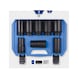 3/4 inch power socket set, hexagonal, 8-piece, long, 24 - 36 mm - 3/4 inch heavy-duty socket, twelve-point - 2