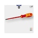 VDE screwdriver, slotted, 5.5 x 125 mm - VDE flat-blade screwdriver - 3