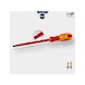 VDE screwdriver, slotted, 6.5 x 150 mm - VDE flat-blade screwdriver - 3