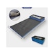 Foldable mechanic's protective mat, 1200 x 400 x 23 mm - Knee and lying protection mats - 3