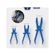 Hose clamp pliers set, straight, 3-piece - Coolant circuit (automotive, assembly, other) - 3