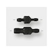 KS TOOLS Repair tool set for spark plug threads, 2-piece - Spark plug socket wrench - 2