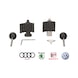 Engine adjustment tool set for VAG 1.4, 1.6, 1.9, 2.0 SDI, TDI - Motor adjustment tool set - 2