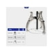 Universal 3-arm puller, 3 inches - Universal puller, 3-armed - 2