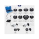 Universal adapter set for brake bleeding, 20 pieces - Socket tool (other) - 2