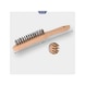 Stainless steel hand wire brush, 3 rows, 290 mm - Brake system (automotive, other) - 2