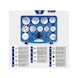 KS TOOLS Oil filter wrench set, 19 pieces - Oil filter wrench - 2
