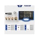 KS TOOLS Repair kit for oil drain plug threads, 64 pieces - Lubrication device (oil, parts) - 2