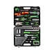 KS TOOLS COMPETITION 1/4 inch, 1/2 inch universal tool set, 106 pieces - Multifunctional tool - 2