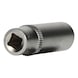 1/4 inch hex socket, long version, 11 mm - 1/4 inch hex socket - 3
