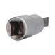 3/8 inch slotted socket, 1 x 7 mm - Slotted bits - 3