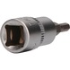 KS TOOLS 3/8 inch hexagon socket bit socket, 4 mm - 3/8 inch hex socket bit socket - 3