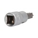 3/8 inch TX socket, with front hole, TB45 - 3/8 inch TX bits - 3