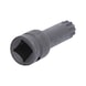 1/2 inch power bit socket XZN M18 - 1/2 inch power bit socket XZN - 3
