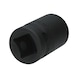 1/2 inch hex power socket 15 mm, short - 1/2 inch power bit socket - 3
