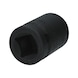 1/2 inch hex power socket 17 mm, short - 1/2 inch power bit socket - 3