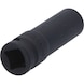 1/2 inch hex power socket, 14 mm, long - 1/2 inch power bit socket - 3