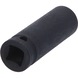 1/2 inch hex power socket, 17 mm, long - 1/2 inch power bit socket - 3
