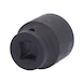 1/2 inch hex power socket 27 mm, short - 1/2 inch power bit socket - 3