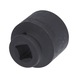 1/2 inch power socket, twelve-point, 32 mm, short - 1/2 inch 12-point heavy-duty socket - 3