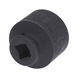 KS TOOLS 1/2 inch power socket, twelve-point, 36 mm, short - 1/2 inch 12-point heavy-duty socket - 3