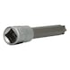 1/2 inch TX socket, 140 mm long, T70 - 1/2 inch TX bits - 3