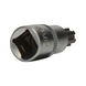 1/2 inch RIBE socket bit, 55 mm long, M12 - 1/2 inch RIBE bit socket - 3