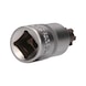 1/2 inch RIBE socket bit, 55 mm long, M13 - 1/2 inch RIBE bit socket - 3