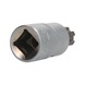 1/2 inch RIBE socket bit, 55 mm long, M14 - 1/2 inch RIBE bit socket - 3