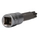 1/2 inch RIBE socket bit, 100 mm long, M14 - 1/2 inch RIBE bit socket - 3