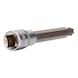 KS TOOLS 1/2 inch RIBE socket bit, 140 mm long, M10.3 - 1/2 inch RIBE bit socket - 3