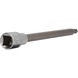 KS TOOLS 1/2 inch RIBE socket bit, 200 mm long, M8 - 1/2 inch RIBE bit socket - 3