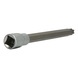 1/2 inch RIBE socket, 200 mm long, M12 - 1/2 inch RIBE bit socket - 3
