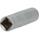 1/2 inch hex socket, long version, 15 mm - 1/2 inch hex socket - 3