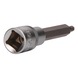 1/2 inch hexagon socket bit socket, 100 mm long, 5 mm - 1/2 inch hexagon socket bit socket - 3