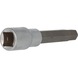 1/2 inch hexagon socket bit socket, 100 mm long, 11 mm - 1/2 inch hexagon socket bit socket - 3