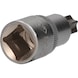 1/2 inch TX socket, with front hole, TB55 - 1/2 inch TX bits - 3