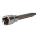 1/2 inch multi-tooth socket, 200 mm long, M8 - 1/2 inch multi-tooth bit socket - 3