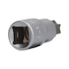 1/2 inch TX socket, 55 mm long, T60 - 1/2 inch TX bits - 3