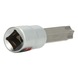 1/2 inch TX socket bit, 100 mm long, T70 - 1/2 inch TX bits - 3
