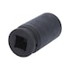 3/4 inch hex power socket, 30 mm, long - 3/4 inch power socket hexagon - 3