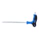 T-handle TX with front hole angle pin wrench T40 x 150 mm - T-handle Torx with front hole drilled angle pin wrench - 3