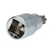 Bit insert, length 54 mm, drive internal square 12.5 mm (1/2 inch), VAG Polydrive - Additional bit socket - 3