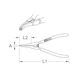 Drive shaft locking pliers, slightly angled - Other pliers - 2