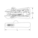 KS TOOLS Rundkabelmantler, 8-13mm - Abisoliermesser - 2