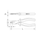 ERGOTORQUE heavy-duty diagonal cutters, 180 mm - Side cutters, cutters (other) - 2